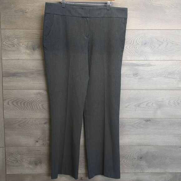 Anne Klein Woven Wide Leg Business Slacks Women's Plus Size 16 - Picture 1 of 12